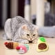 thumbnail image 5 of 4 Uds. Lindos juguetes para gatos, juguetes interactivos para gatitos, juguetes con hierba gatera de frutas, 5 of 5