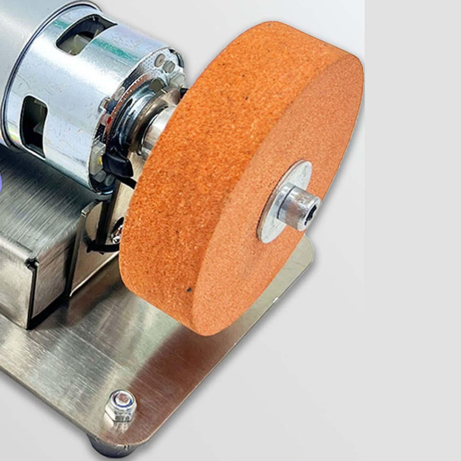 Gazechimp Mini Belt Sander Mini Bench Belt Grinder for Making Sharpening Metal Working