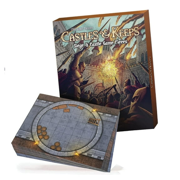 Dungeon Craft Castles and Keeps Terrain Book for Wargaming