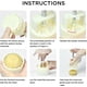 thumbnail image 5 of Juego de 4 cepillos para el cuerpo: cepillo largo de madera para la espalda del cuerpo del baño seco, cepillo de cerdas naturales con mango de contorno y cepillo facial, 5 of 5