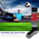 thumbnail image 5 of Calcetines de fútbol para niños, duraderos, transpirables y que absorben el sudor, de color negro, para jugar de forma activa, 5 of 8