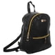 thumbnail image 2 of Mochila informal de moda para mujer, bolso de viaje, minibolso escolar, mochila para niñas (negro), 2 of 8