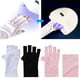 thumbnail image 1 of Fiudx Guantes de Gel para Lámpara de Uñas, Protección Uv, Diseño Sin Dedos para Manicura, Material Suave y Transpirable, Secado Rápido, Multiusos para Manicura y Conducción, 22 Cm, 1 of 4