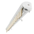 thumbnail image 6 of Awntech 8 Ft Key West Left Motorized Heavy Duty Patio Retractable Awning with Cassette (96in x 9.38in x 78in), Linen/White Stripe, 6 of 8