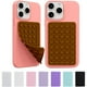 thumbnail image 1 of wonima11 2 Pack Silicone Sticky Grip Holder for Cellphone, Silicone Suction Cup Phone Case Mount Double Sided, Hands-Free Phone Accessories Strong Grip Holder for Selfie and Video (Brown), 1 of 1