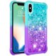 thumbnail image 2 of Funda para iPhone X/iPhone XS Transparente con Brillos Carcasa Protectora Antigolpes con Glitter Brillante, 2 of 5
