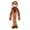Brown Sloth, variant on Large Extra Long Legs Over Sized 27 inch Plush Animal Dog Toy Multiple Squeakers (Black Panda)
