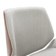 thumbnail image 2 of Pemberly Row Home Office Desk Chair Modern Ergonomic Woven Fabric Gray, 2 of 14