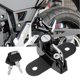thumbnail image 5 of Candado para Casco, modificación de Motocicleta, aleación de Aluminio, candado para Casco, Gancho de Montaje Apto para V-Strom 250 2017, candado para Casco de Motocicleta(Negro), 5 of 5
