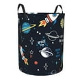 thumbnail image 2 of Easygdp Space Large Dirty Clothes Hamper, Lightweight Storage Basket, Household Laundry Bag with Handle - Small, 2 of 8