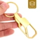thumbnail image 5 of IDEANATEGRATE Llavero Para Cinturón Dorado Con Clip Metálico Resistente Y Fino Para Colgar Llaves O, 5 of 7