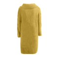 thumbnail image 4 of JUNWELL Long Sweaters Cardigan for Women Open Front Long Sleeve Plus Size Hooded Cardigans Chunky Cable Knit Duster Cardigans with Pockets Winter Coat, 4 of 4