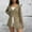 Khaki, variant on Cardigan Sweaters For Women Sevevn Women's Fashion Casual Long Sleeve V-Neck Solid Button Ladies Sweatshirt Blouse