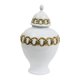 thumbnail image 5 of Tarro de jengibre de cerámica con tapa, decoración del hogar, tarro de jengibre de porcelana, regalo, centro de mesa 27cmx47cm, 5 of 9