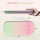 thumbnail image 5 of Funda rígida compatible con Nintendo Switch 2 con 12 ranuras para tarjetas de juego, funda protectora para viajes y bolsa para accesorios, 5 of 7