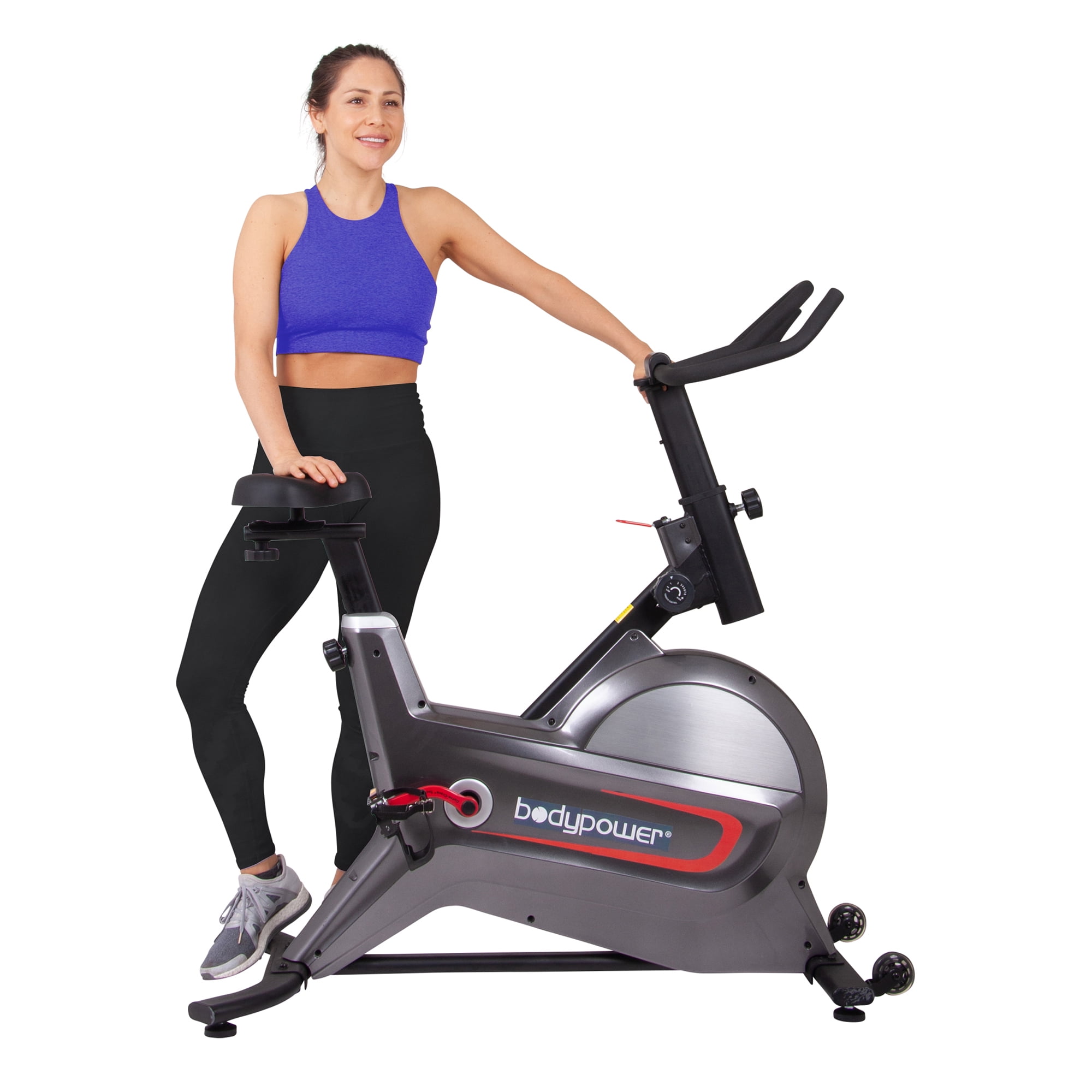 Body Power ERG8000 PRO Indoor Cycle Trainer Upright Bike Curve