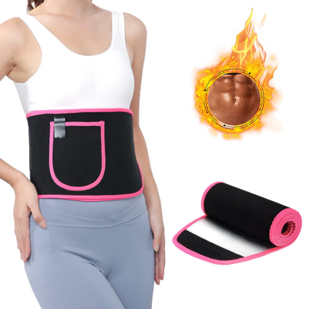 Adult Silver ion Fitness Belt Adjustable Sports Waist Breathable Sweaty Corset Yoga Belly Belt