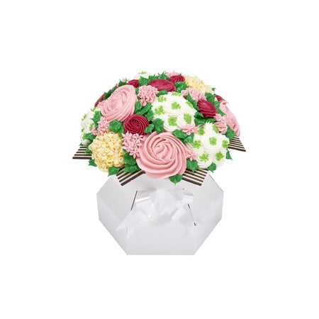 Cupcake Bouquets PINK WHITE