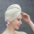 BONINGGG Hair Wrap Hair Drying Tool Water Wicking Absorbent Recycled