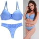 thumbnail image 3 of Traje de sujetador de encaje sexy europeo y americano de talla grande, ropa interior de mujer francesa, traje de sujetador, 3 of 6