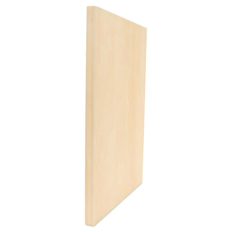Birch Painting Panel 18 x 24 x 3/4-Inch, Large Wood Canvas Boards for Painting, Blank Signs for Crafts, by Woodpeckers