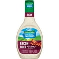 thumbnail image 3 of (3 pack) Hidden Valley Bacon Ranch Topping and Dressing, 16 fl oz Easy Squeeze Bottle, 3 of 17