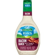 Hidden Valley Gluten Free Bacon Ranch Salad Dressing and Topping, 16 fl oz