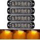 thumbnail image 1 of 4 PCS Emergency Warning Lights for Vehicles Trucks Emergency Beacon Warning Hazard Flash Strobe Flash 6 LED Surface Mount Waterproof, 1 of 5