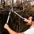thumbnail image 3 of 5 Steel Loppers, 23.2" Heavy Duty Tree & Branch Cutter, 2 Inch Cut Capacity Pruning Shears, Lightweight Aluminum Handle Garden Tools, 3 of 8