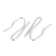 thumbnail image 2 of REGALWOVEN Metal Drapery Curtain Tape Buckram Pin Pinch Pleat Clips Hooks Silver Tone 50Pcs, 2 of 6