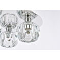thumbnail image 6 of Elegant Lighting Graham 3 Light Ceiling Lamp in Chrome, 6 of 9