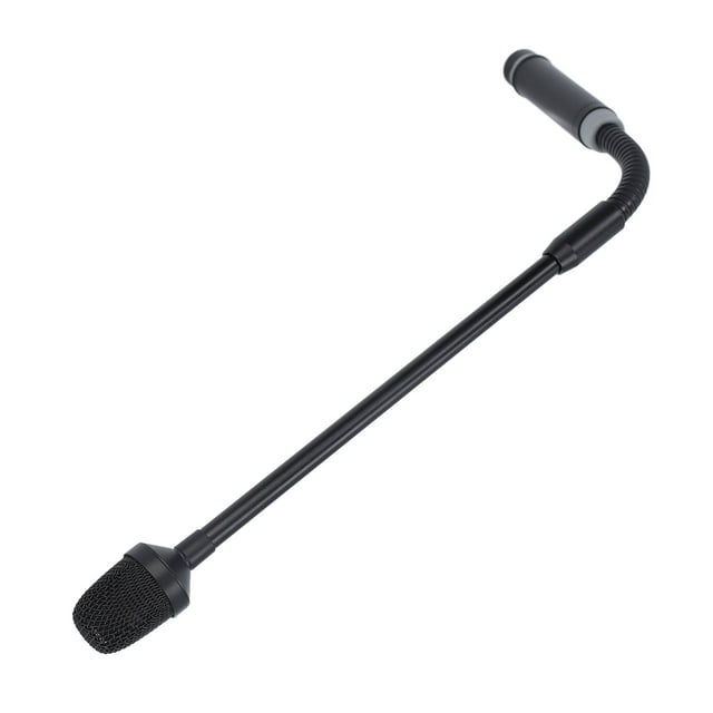 MICRÓFONO DE CULO DE CISNE DE METAL, Profesional de 3 Pines de 3 Pines XLR Macho Manguera Flexible Flexible Micrófono de Cuello de Cisne Para Estudio para Estudio