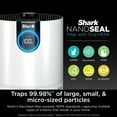 thumbnail image 4 of Shark Clean Sense Air Purifier with Odor Neutralizer Technology, HEPA Filter, 500 sq. ft., Captures 99.98% of Particles, Dust, Smoke & Allergens, Portable, White, 4 of 5