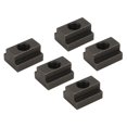 thumbnail image 1 of Black Oxide T-Slot Nut, T Sliding Nut Block, 5 Pcs Machine Table Slot Case For T-slot Aluminum Extrusion Connection, 1 of 8
