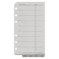 FranklinCovey Address-Phone Tabs (PocketTrimline Size)