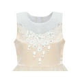 thumbnail image 4 of Flower Girl Dress Tea Length Champagne Wedding Bridesmaid 8 Years, 4 of 5