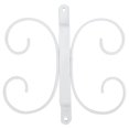 thumbnail image 1 of Wall Wine Glass Rack Upside Down Holder Hanger Hanging Shelf Home Kitchen Bar DecorWhite, 1 of 5