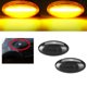 thumbnail image 2 of 2 luces LED laterales para coche, luz de giro, luz intermitente lateral para 307, 206, 207, 407, 107, C1, C2, C3, color negro, 2 of 2