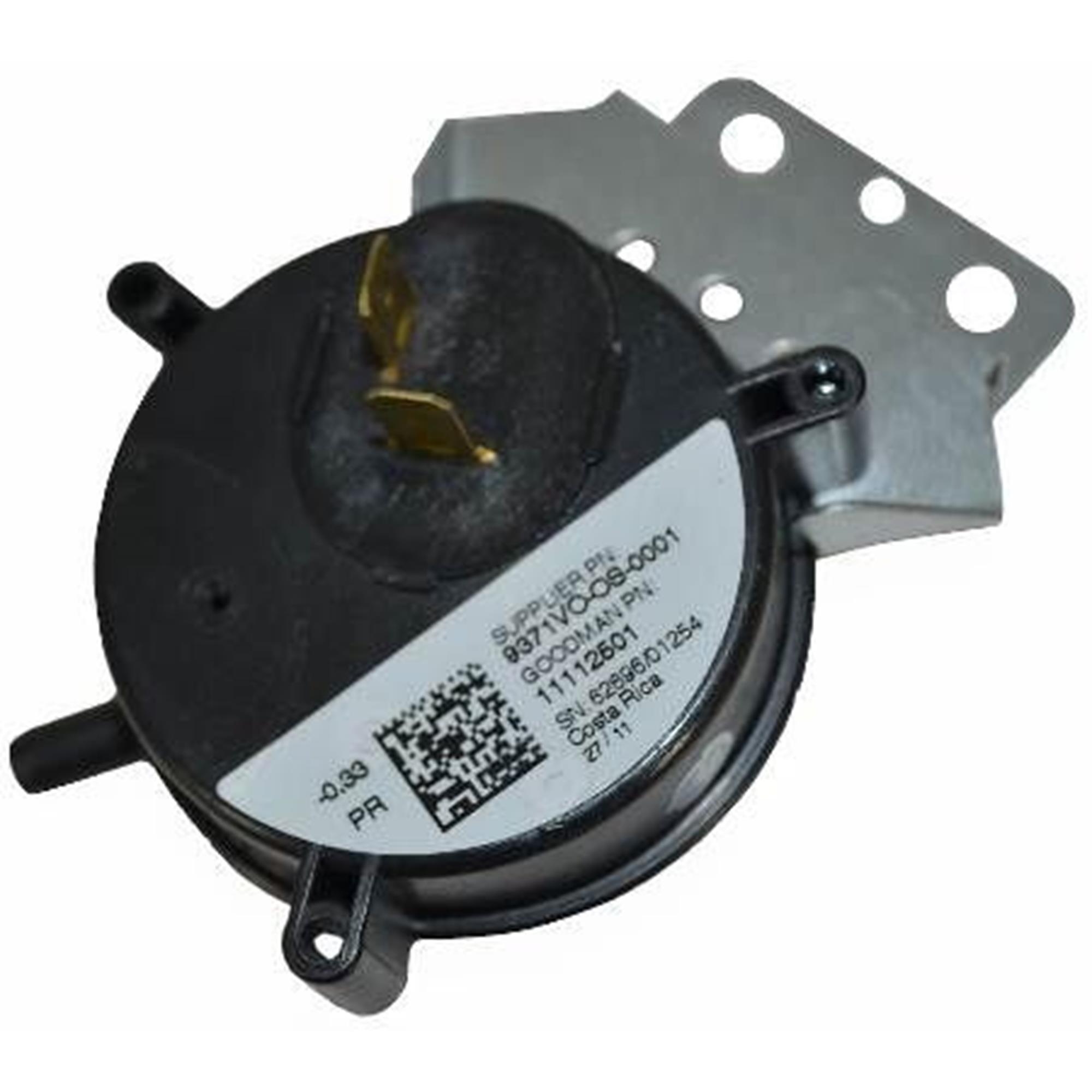 11112501S Goodman Air Pressure Switch .33 WC
