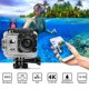thumbnail image 2 of Mini 2.0in LCD 140°Lens 4K WiFi Cámara de acción Videocámara a prueba de agua (Plata) Likrtyny Accesorios electrónicos, 2 of 3