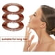 thumbnail image 5 of Peine de círculo completo, (6PC)Peine circular de plástico,Peine de estiramiento circular completo,Peine de cabello estirable,Cabello estirable,Peine de círculo de plástico flexible,Peine de círculo flexible Rojo Verde, 5 of 5