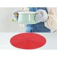 thumbnail image 5 of Unique Bargains Rustic Placemats Set of 6 Woven Placemats Red, 5 of 7
