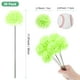 thumbnail image 3 of Uxcell Flores de Bola de Crisantemo Artificial, Ramos de Seda de Hortensia Falsos para el Hogar/Boda Verde Claro 30 Pack, 3 of 7