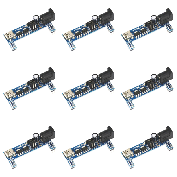 Módulo de fuente de alimentación compatible con placa de 5 V 33 V para placa de pruebas MB102