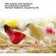 thumbnail image 4 of 5 Stück Geflügelwasser-Trinkbecher Vogelhäuschen Kunststoff Automatische Tränke für Vieh Hühnerstall Geflügelstall Fütterungsbogen, 4 of 5