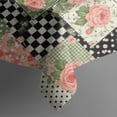thumbnail image 5 of Pioneer Flower Floral Print Pattern Square Tablecloth, Waterproof Wipeable Spillproof Washable Table Cover for Home Kitchen Party Decor, 42"x42", 5 of 6