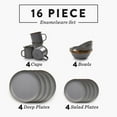 thumbnail image 4 of Barebones Enamelware Dining Collection - Slate Gray, 4 of 5