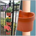 thumbnail image 3 of 3Pcs Wall-mounted Plant Pot Useful Flower Holder Practical Hanging Planter, 3 of 3