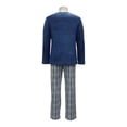 thumbnail image 3 of Pijama George Talla M con Pantalón Plúmbago y Cuadros, 3 of 4