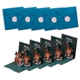 thumbnail image 2 of 10Pcs 3D Christmas Card with Envelope Seal Labels, Holiday Greeting Card 4.3'', 2 of 11